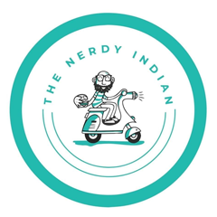 The Nerdy Indian Cafe, Paryavaran Complex, Paryavaran Complex logo