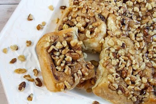 Banana Nut Sticky Buns for Bread Maker