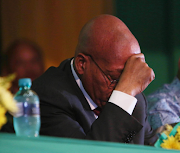 FILE PHOTO: President Jacob Zuma where he went to address supporters at the Pietermaritzburg City Hall
Image: JACKIE CLAUSEN