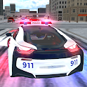 American i8 Police Car Game 3D