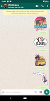 Florida stickers for WhatsApp  Screenshot