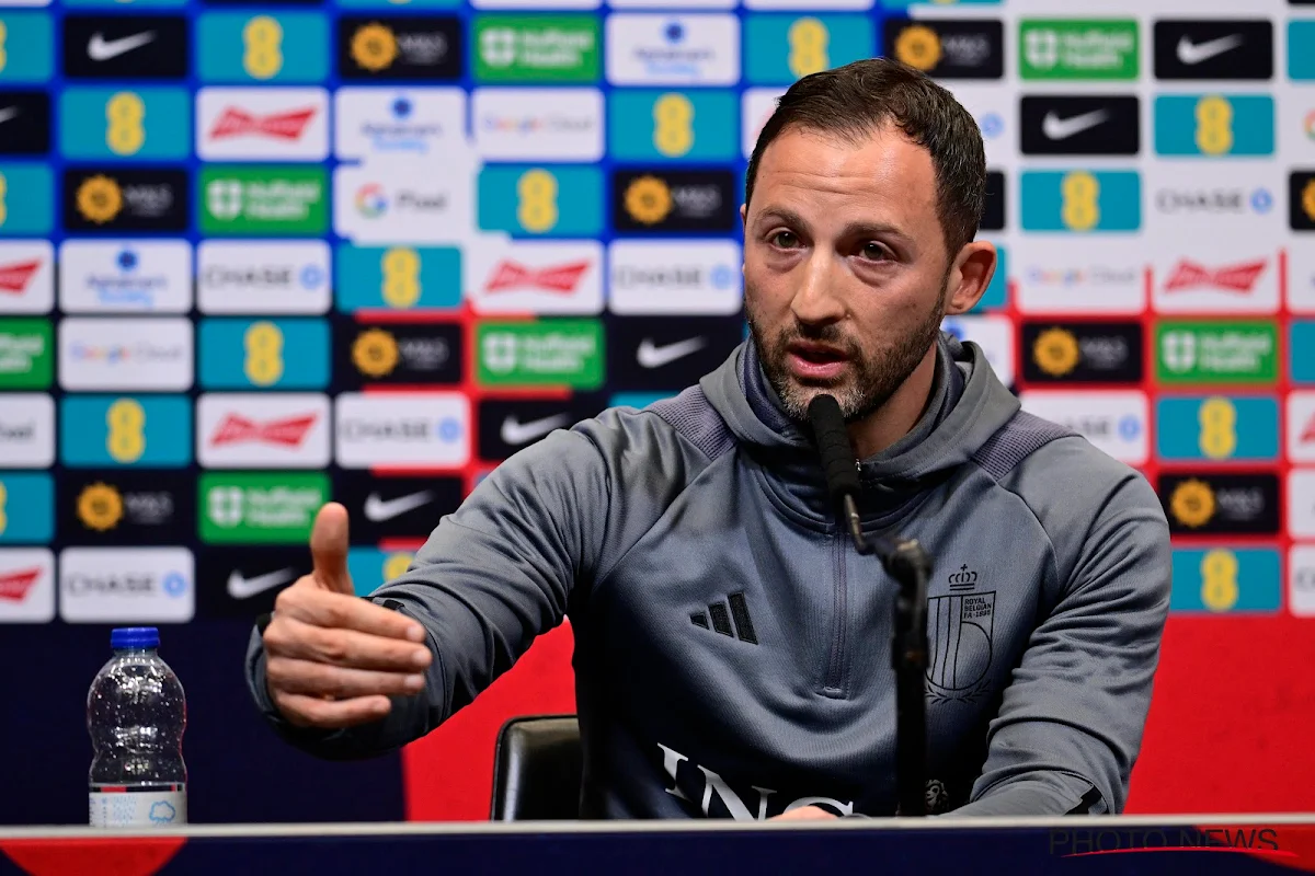 De gros changements dans le 11 des Diables pour affronter l'Angleterre : Domenico Tedesco lève le voile sur une partie de sa composition