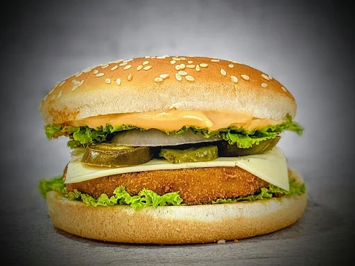 American Cheese Supreme Veg Burger