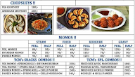 The Chaat Market menu 2