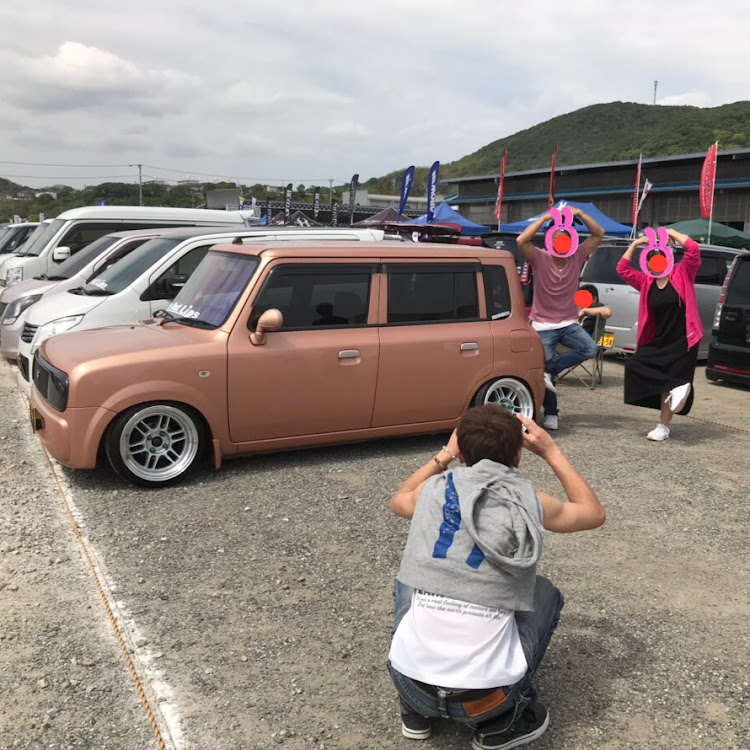アルトラパンのKingofＫcarMT・色々ラパン・theアウトリップス・コラボ・ありがとうごさいましたに関するカスタム事例の投稿画像5枚目
