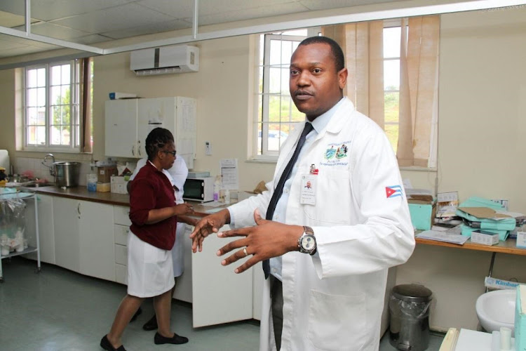 Dr Gumede CEO of Pholela community healthcare centre in Bulwer, KwaZulu-Natal.