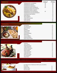 The Sacred Biryani menu 2