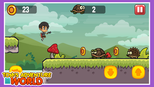 Screenshot Tom's Adventure World - Runnin