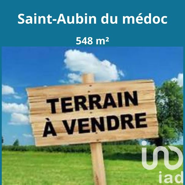Vente terrain  548 m² à Saint-Aubin-de-Médoc (33160), 240 000 €