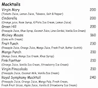 Symphony menu 1