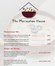 The Marination House menu 2