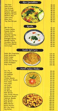 The Rasaganga Veg menu 5