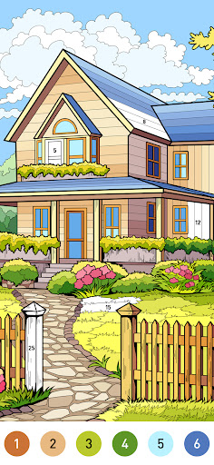 Screenshot Country Farm Coloring Book