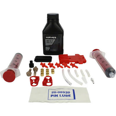 Hayes Pro Bleed Kit for DOT Brakes, includes 4 oz of DOT 5.1 fluid