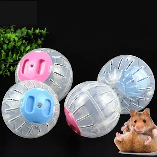 Hamster Training Toy Plastic Outdoor Sport Ball Grounder Rat Small Pet Rodent Mice Jogging Ball Gerbil Rat Exercise Ball