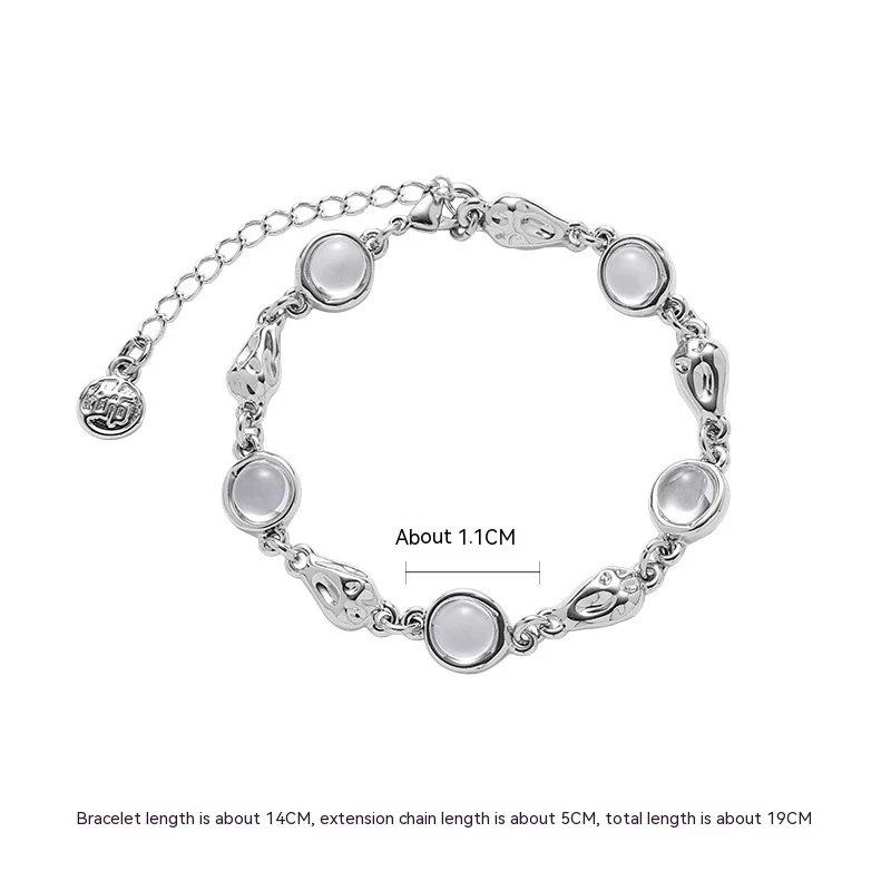 Title 6, Bracelet géométrique féminin haut de gamme, élé...