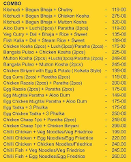 Bangaliana menu 7