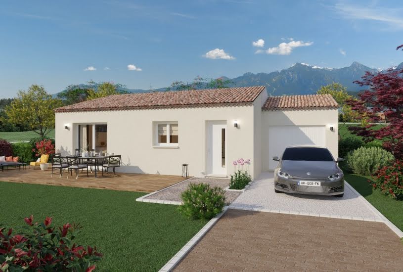  Vente Terrain + Maison - Terrain : 300m² - Maison : 70m² à Montagnac (30350) 