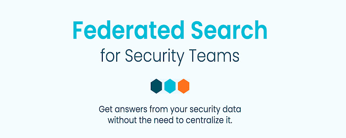 Query: Cybersecurity Federated Search marquee promo image
