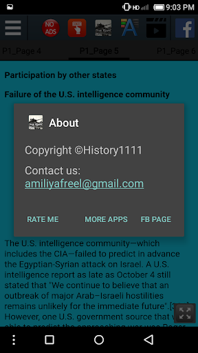 Yom Kippur War History