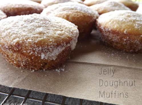 Jelly Doughnut Muffins