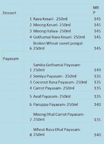 Shero Home Food - Chettinad menu 