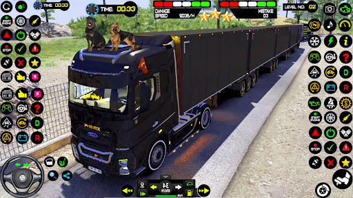 Screenshot Cargo Truck Driving Truck Game