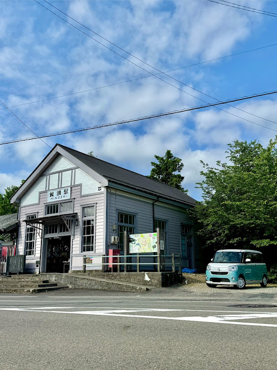 ムーヴキャンバスの旧名鉄美濃駅・撮り鉄(´・ω・`)?・レトロな駅舎・今も大事に保管に関するカスタム事例の投稿画像3枚目