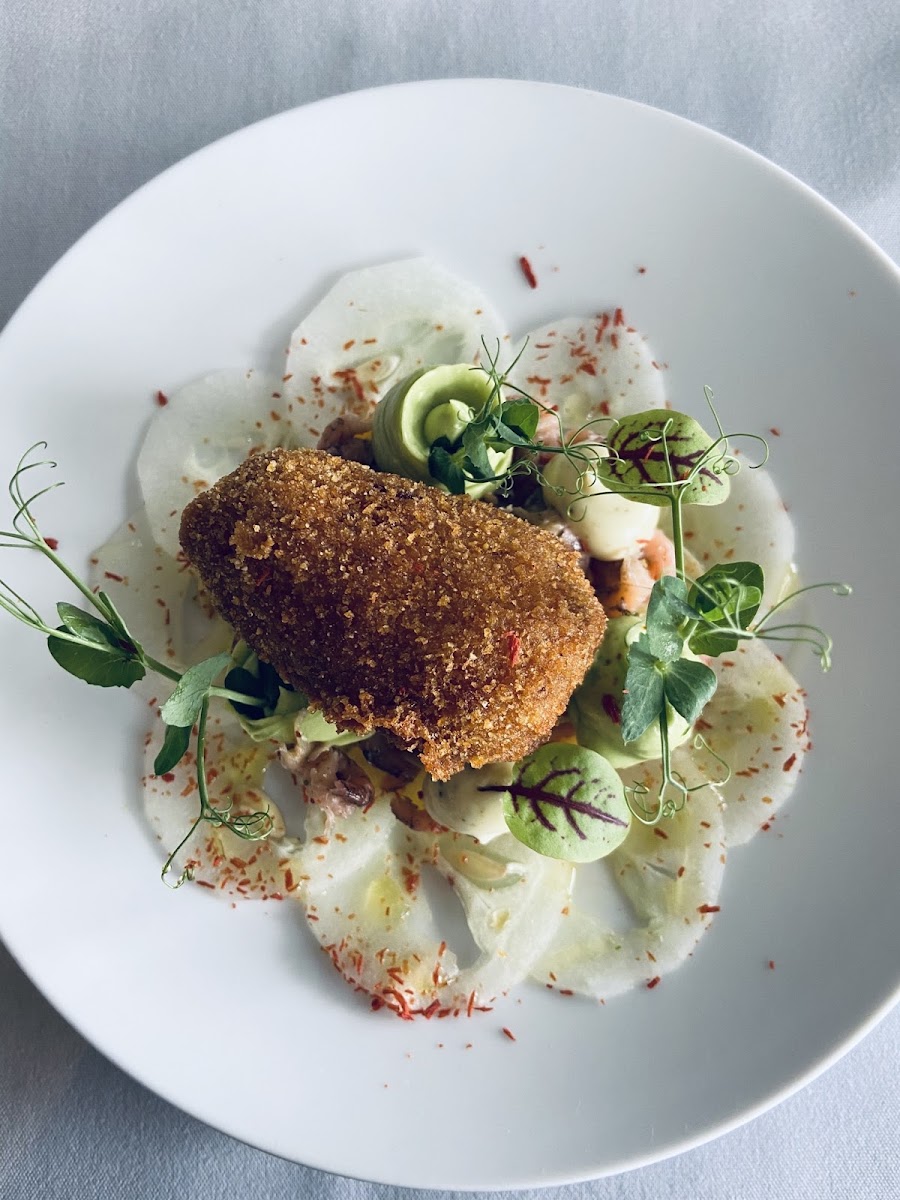 Volledig glutenvrij, ook het kroketje!