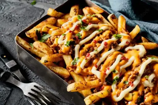 Masala Cheese Loaded Fries