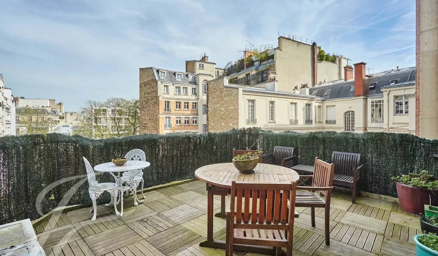 Apartment with terrace Paris 16th