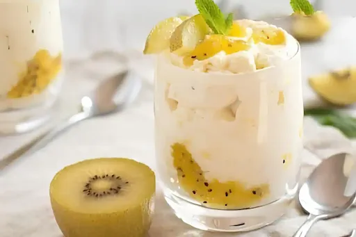 Kiwi Unbaked Cheese Cake In Jar [1 Piece]