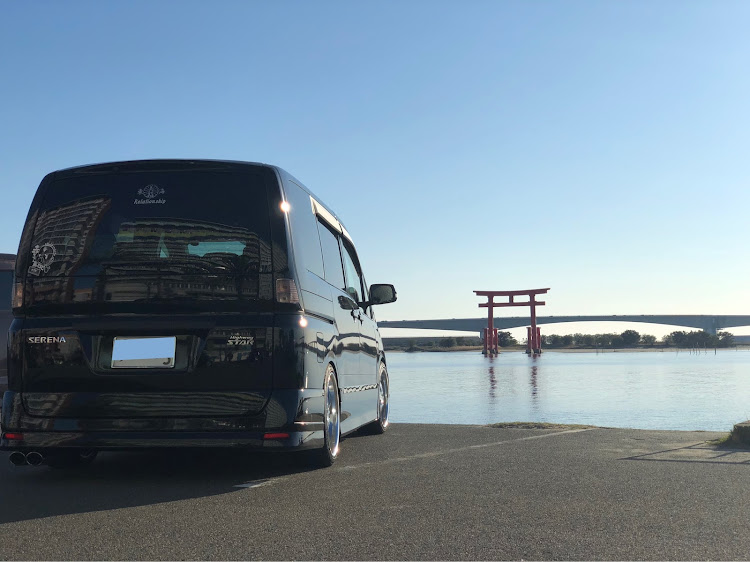 セレナの東海美箱・弁天島・めっちゃ楽しかった！・ニコニコ・次回もお願いします！に関するカスタム事例の投稿画像9枚目