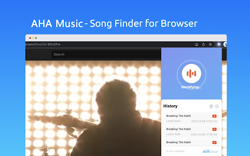 AHA Music - Nummerzoeker voor de browser