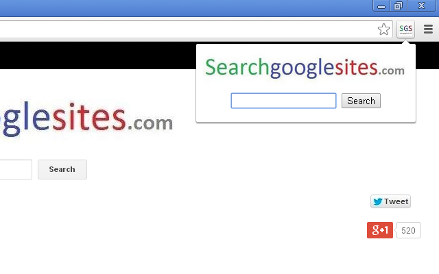 Searchgooglesites.com Extention Preview image 0