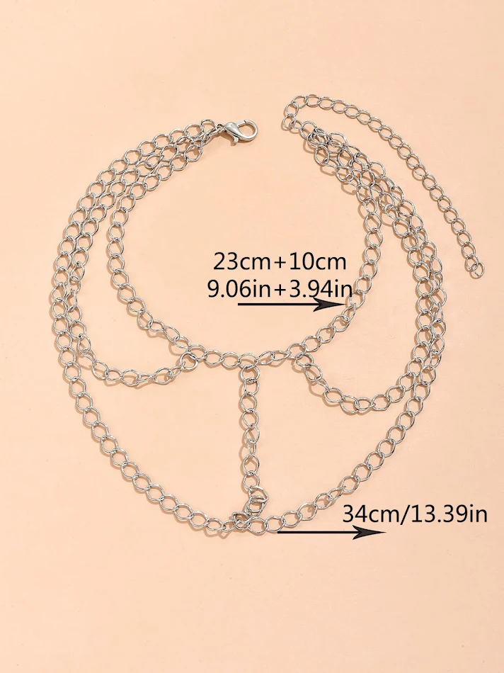 Corrente Manual Estilo Punk para Personalidade Fashion. Expresse sua individualidade e atitude com esta corrente única e cheia de estilo.
