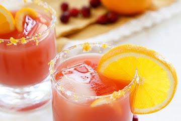 Cranberry Orange Margaritas