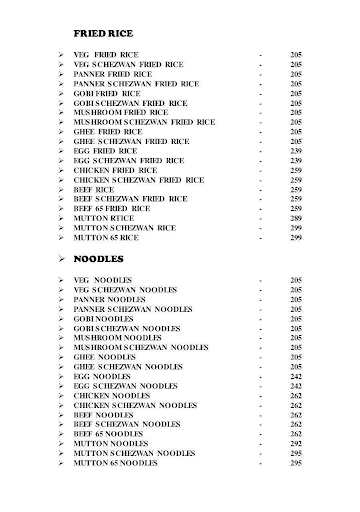 365 Days Biryani Shop menu 