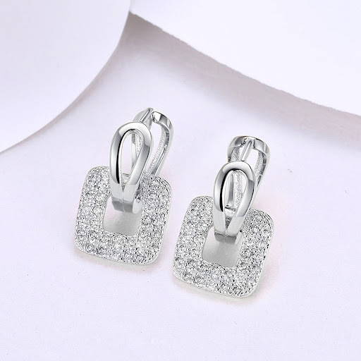 Title 5, European and American Square Rhinestone Zircon ...