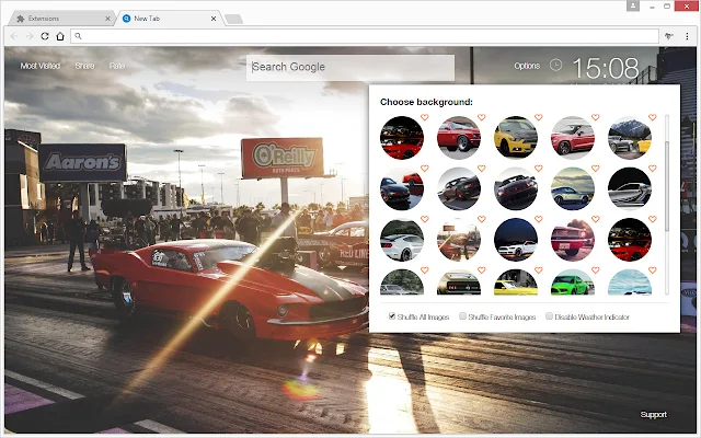 Mustang Wallpaper HD Ford Cars New Tab Themes