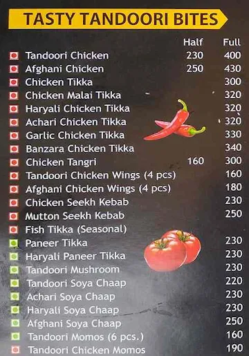 Hunger Cure- Indian Kitchen menu 