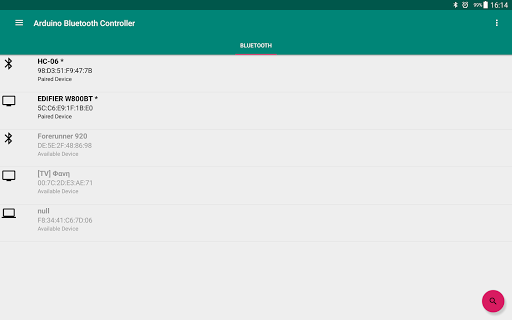 Bluetooth Controller for Arduino