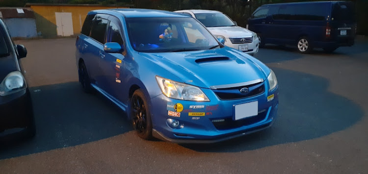エクシーガのドライブ・ライト点灯状態でパシャ📸に関するカスタム事例の投稿画像2枚目