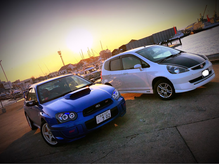 インプレッサ WRX STIの函館・埠頭・会社帰り・フィット・夕日に関するカスタム事例の投稿画像3枚目