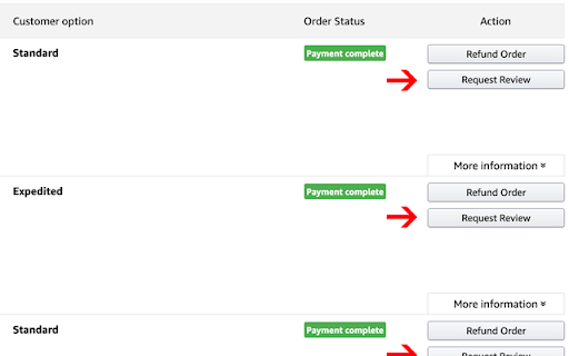 Quick Review Request For Amazon Sellers