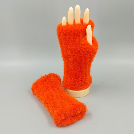 Title 1, Thickened Warm Winter Wristband Mid-length Gloves