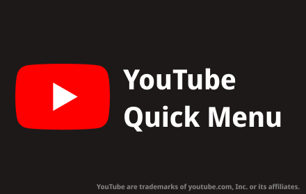 YouTube Quick Menu small promo image