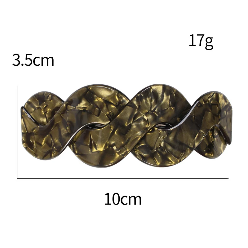Ornement de barrette à cheveux en acrylique avec nœud pour femme. Fixez vos cheveux avec élégance, parfait pour des coiffures sophistiquées.