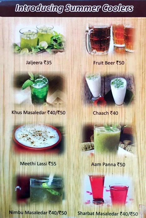 Chaat Chowk menu 