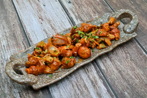 Chilli Garlic Mushroom Tikka